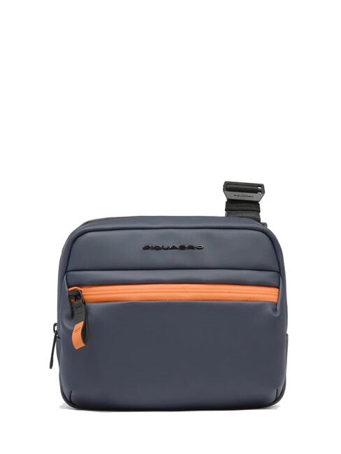 PIQUADRO CORNER SPECIALE GOMMATO Wasserabweisende Tasche Blau - Umhängetaschen Herren