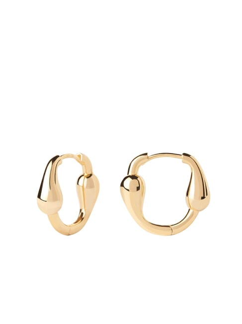 PDPAOLA THE NEW ESSENTIALS CYCLE Vergoldete Ohrringe Gold - Ohrringe