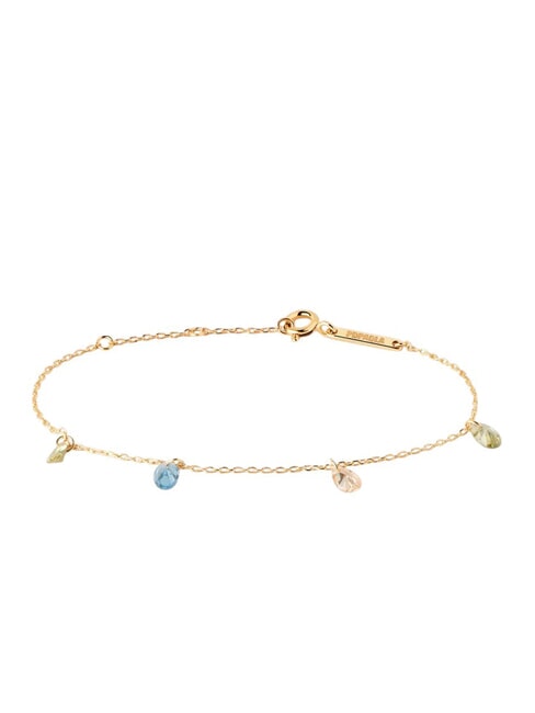 PDPAOLA COLOR BLOOM Armband mit vier tropfenförmigen Zirkonias Gold - Armbänder