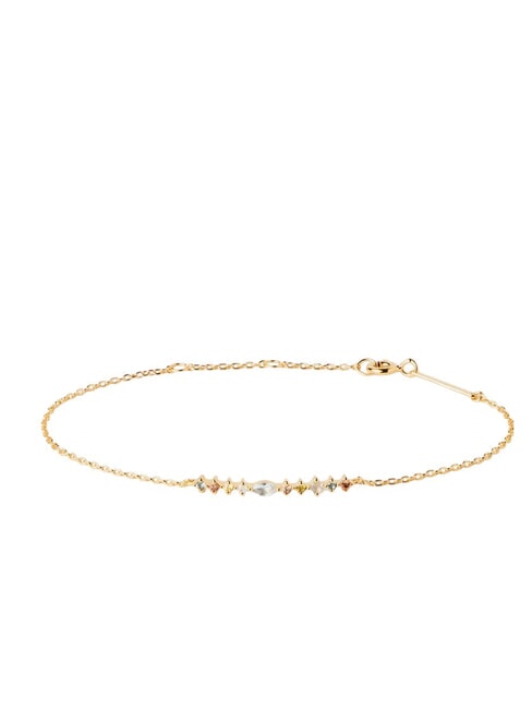 PDPAOLA COLOR LOTUS Kettenarmband mit mehrfarbigen Zirkonia Gold - Armbänder