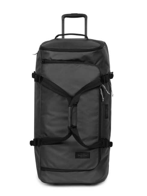 EASTPAK DUFFEL PACK WHEEL M Mittelgroßer wasserabweisender Reisetaschen-Trolley Plane schwarz2 - Halbharte Trolleys