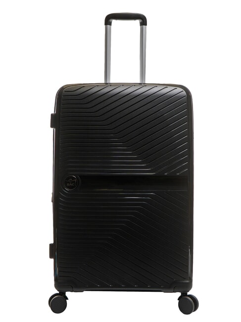 LESAC SLIDE Großer erweiterbarer Trolley Schwarz - Harte Trolleys