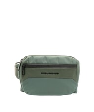 PIQUADRO CAMPIONARIO - GIO G&uuml;rteltasche aus Leder und Stoff - H&uuml;fttaschen