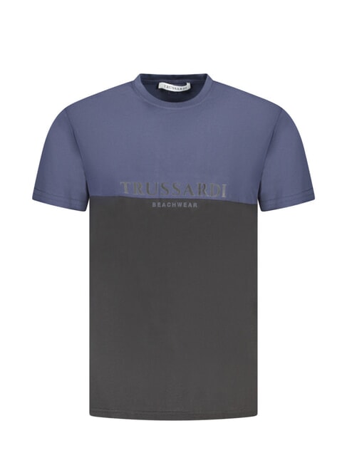 TRUSSARDI BICOLOR Kurzarm-T-Shirt marineblau/schwarz - Herren-T-Shirts