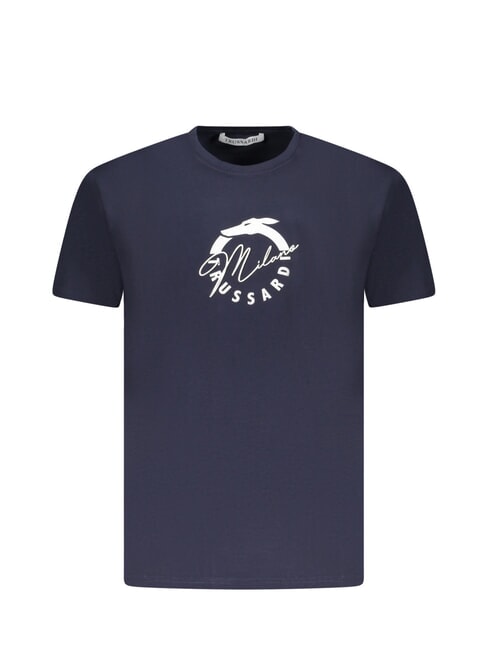 TRUSSARDI BASIC  Baumwoll-T-Shirt Marine - Herren-T-Shirts