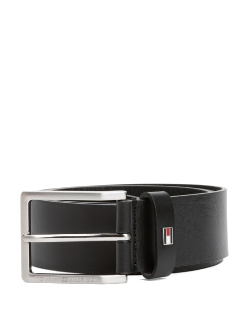 TOMMY HILFIGER ADAN Ledergürtel Schwarz - Gürtel