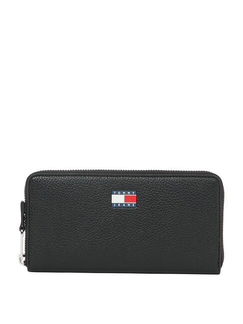 TOMMY HILFIGER TJW MUST  Große Geldbörse mit Rundum-Reißverschluss Schwarz - Brieftaschen Damen