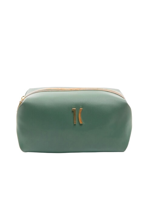 ALVIERO MARTINI PRIMA CLASSE GEO Große quadratische Schönheit grüne Flasche - Beauty-Case