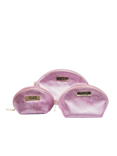 ALVIERO MARTINI PRIMA CLASSE GEO Set aus drei Matroschka-Taschen ORCHIDEE ROSA - Etuitaschen &amp; Necessaire