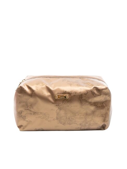 ALVIERO MARTINI PRIMA CLASSE GEO Große quadratische Schönheit Bronze- - Beauty-Case