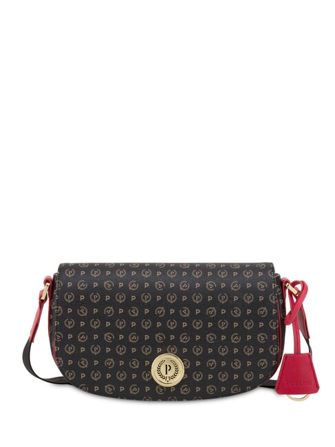 POLLINI HERITAGE Umhängetasche schwarzer Lack - Damentaschen