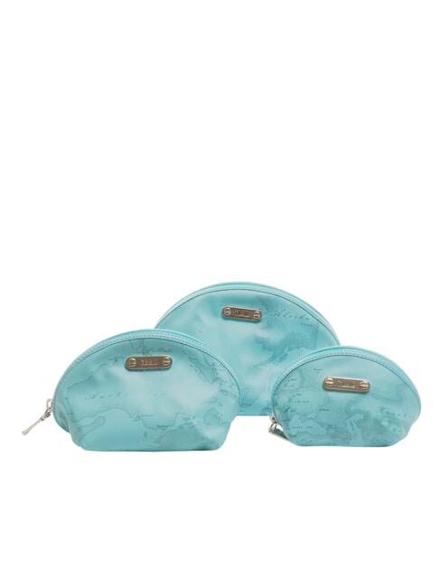 ALVIERO MARTINI PRIMA CLASSE GEO Set aus drei Matroschka-Taschen Aquamarin - Etuitaschen &amp; Necessaire