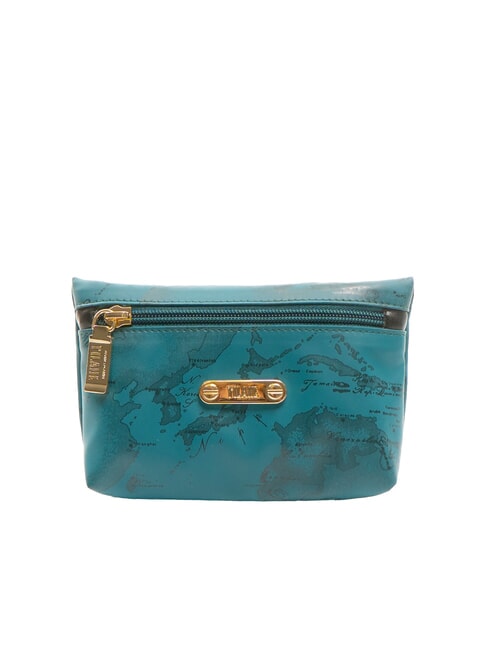 ALVIERO MARTINI PRIMA CLASSE GEO Kleiner quadratischer Beutel Tanne - Etuitaschen &amp; Necessaire