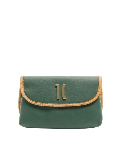 ALVIERO MARTINI PRIMA CLASSE GEO Kleines Beautycase mit Überschlag grüne Flasche - Etuitaschen &amp; Necessaire