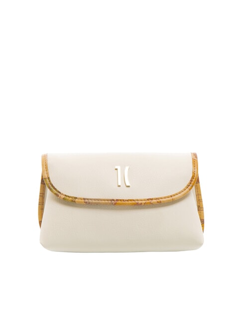 ALVIERO MARTINI PRIMA CLASSE GEO Kleines Beautycase mit Überschlag Baumwolle weiß - Etuitaschen &amp; Necessaire