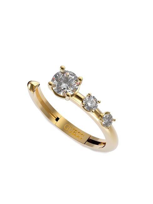 GUESS SUNBURST Ring mit Zirkonia gelbes Gold - Ringe