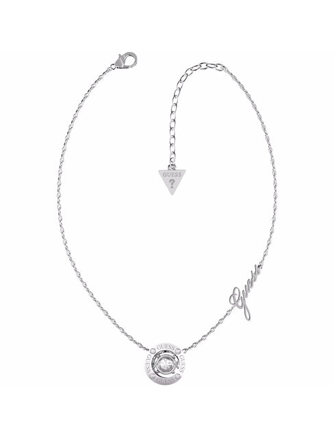 GUESS SOLITAIRE Halskette mit Charme SILBER - Halsketten