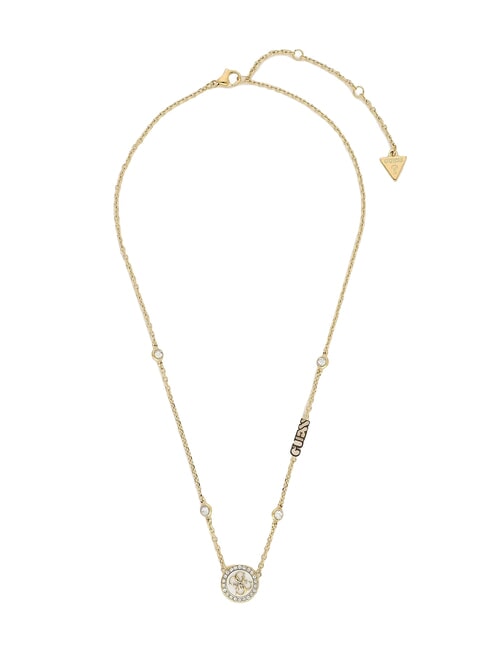 GUESS DREAMING Halskette mit 4G-Logoanhänger Gold - Halsketten