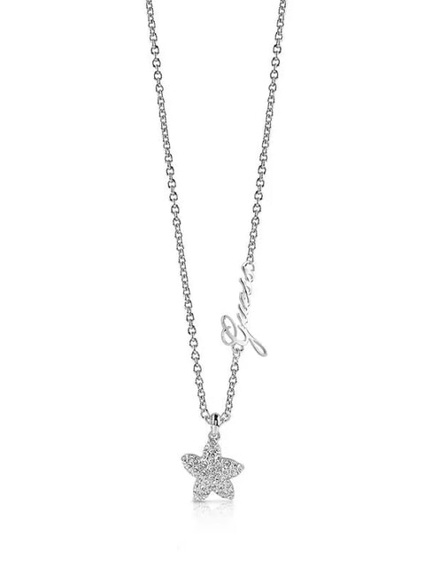 GUESS STARFISH Halskette mit Seestern-Anhänger SILBER - Halsketten