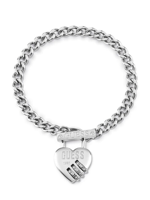GUESS LOCK ME UP  Armband SILBER - Armbänder