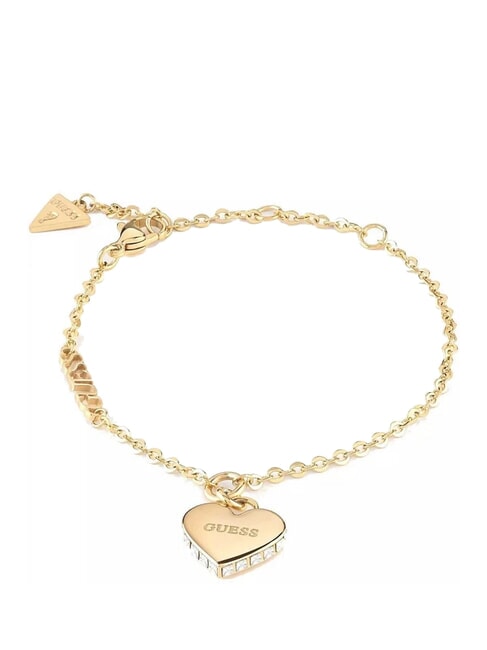 GUESS FALLING IN LOVE Armband mit Herz gelbes Gold - Armbänder