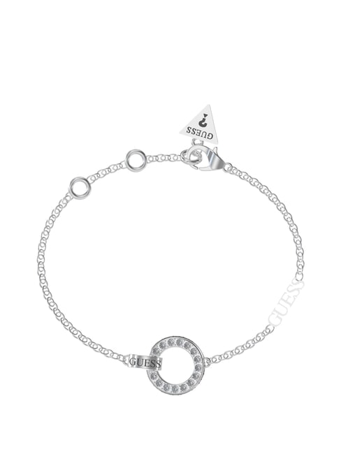 GUESS CIRCLE LIGHTS Armband SILBER - Armbänder
