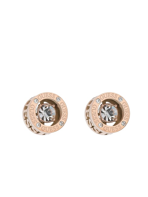 GUESS SOLITAIRE Ohrringe mit Kristallen ROTGOLD - Ohrringe