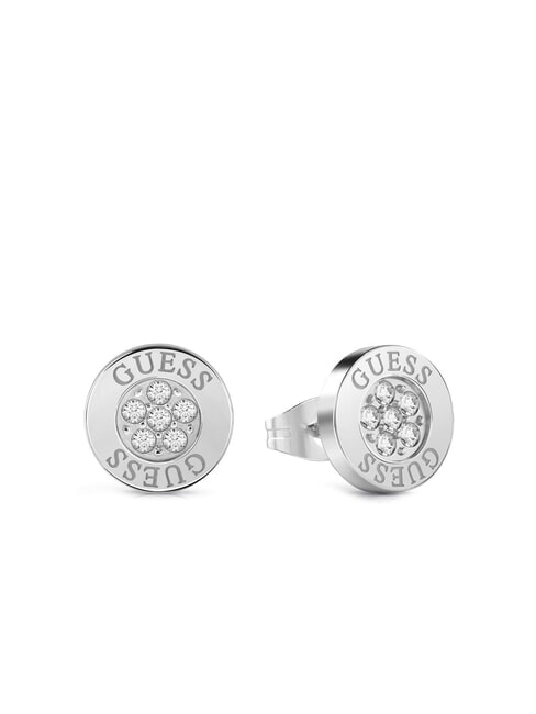 GUESS STUDS PARTY Kreisförmige Ohrringe mit Zirkonia SILBER - Ohrringe