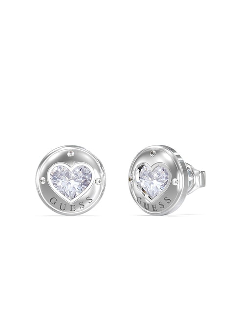 GUESS ROLLING HEARTS Ohrringe mit Herz-Set SILBER - Ohrringe