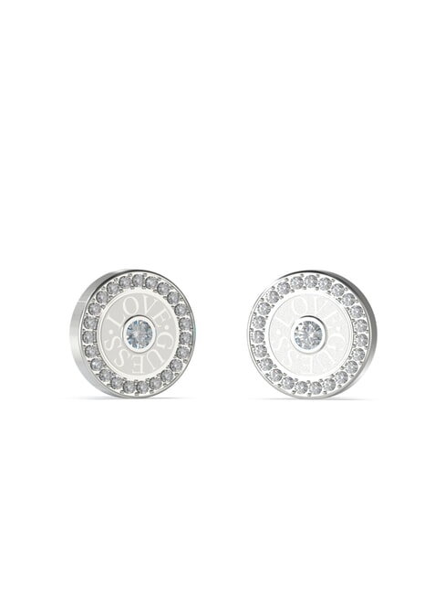GUESS LOVE Kreisförmige Ohrringe mit Zirkonia SILBER - Ohrringe
