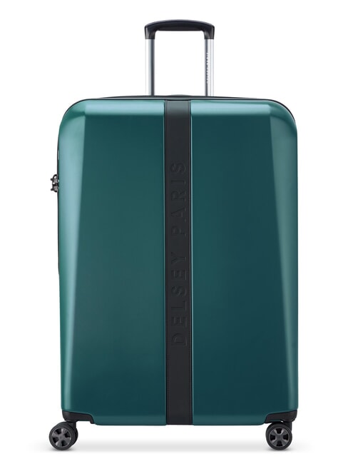 DELSEY PROMENADE HARD 2.0 Großer erweiterbarer Trolley Leguan - Harte Trolleys