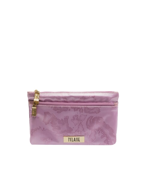 ALVIERO MARTINI PRIMA CLASSE GEO Mittelgroße Tasche mit zwei Reißverschlüssen ORCHIDEE ROSA - Etuitaschen &amp; Necessaire