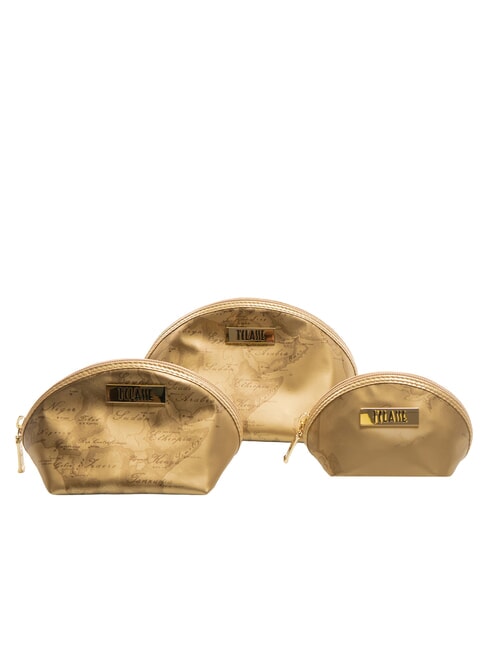 ALVIERO MARTINI PRIMA CLASSE GEO Set aus drei Matroschka-Taschen dunkles Gold - Etuitaschen &amp; Necessaire