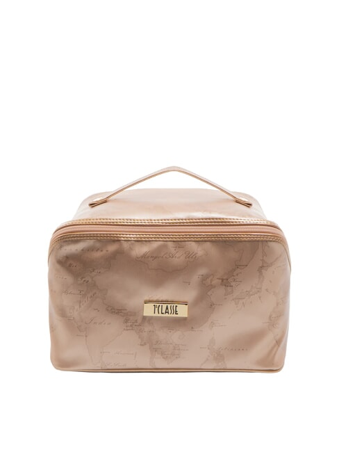 ALVIERO MARTINI PRIMA CLASSE GEO Großer quadratischer Kosmetikkoffer Perlmuttpulver - Beauty-Case