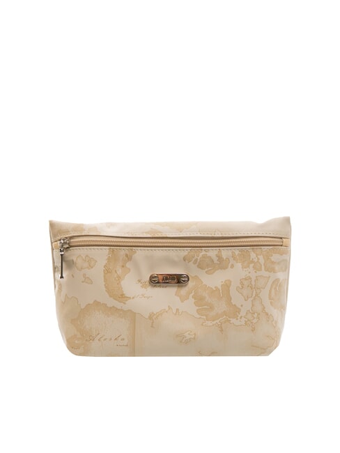 ALVIERO MARTINI PRIMA CLASSE GEO Großer quadratischer Beutel BEIGE - Etuitaschen &amp; Necessaire