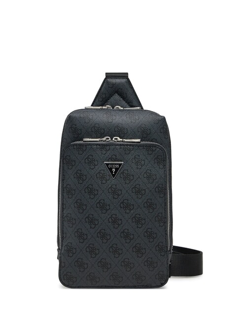 GUESS MILANO 4G Maxi-Tasche SCHWARZ - Umhängetaschen Herren