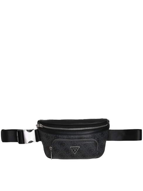 GUESS MILANO Gürteltasche mit Logo-Print SCHWARZ - Hüfttaschen