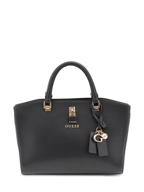 GUESS QUEENSLAND Handtasche, mit Schultergurt SCHWARZ - Damentaschen