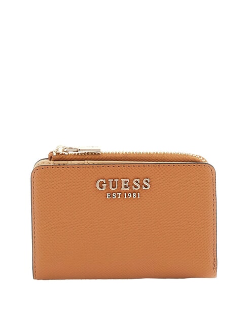 GUESS LAUREL 2  Damen Geldbörse leichter Cognac - Brieftaschen Damen