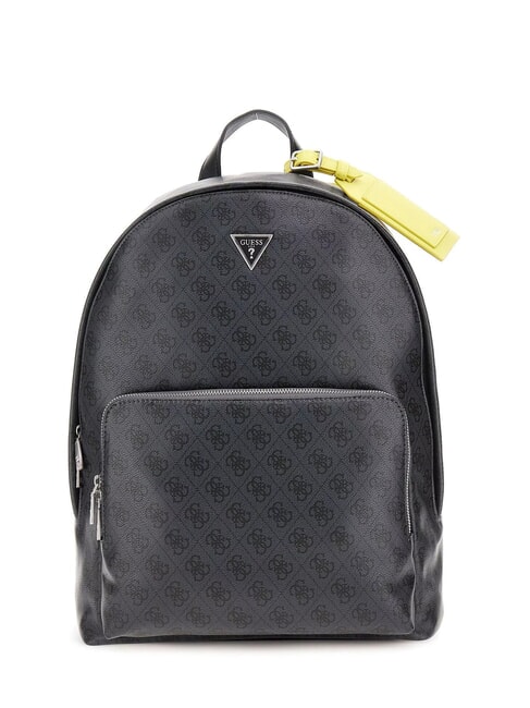 GUESS MILANO Laptop-Rucksack schwarz/limette - PC-Rucksäcke