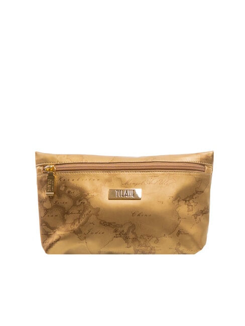 ALVIERO MARTINI PRIMA CLASSE GEO Großer quadratischer Beutel dunkles Gold - Etuitaschen &amp; Necessaire