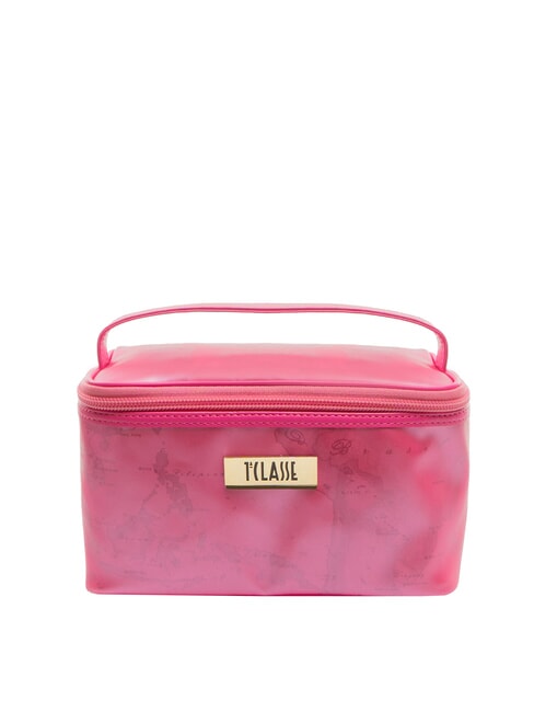 ALVIERO MARTINI PRIMA CLASSE GEO Quadratisches Kosmetiketui Blase rosa - Beauty-Case