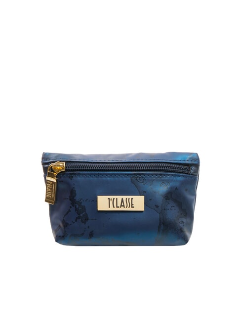 ALVIERO MARTINI PRIMA CLASSE GEO Kleiner quadratischer Beutel Astralblau - Etuitaschen &amp; Necessaire