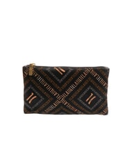 ALVIERO MARTINI PRIMA CLASSE GEO Flache Tasche mit Allover-Logo - Etuitaschen &amp; Necessaire