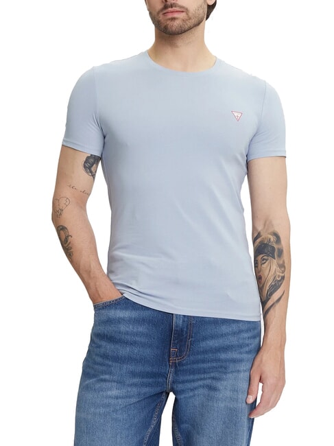 GUESS ORIGINAL T-Shirt mit Logo Nimbus blau - Herren-T-Shirts