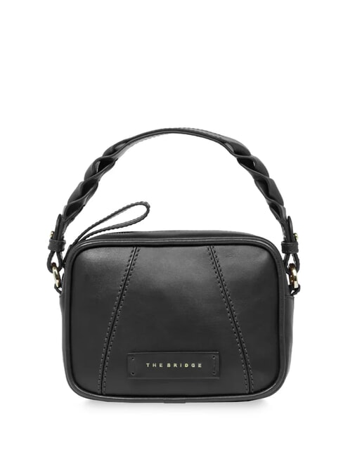 THE BRIDGE BRIGIDA  Mini-Handtasche mit Schultergurt Schwarzes Gold - Damentaschen