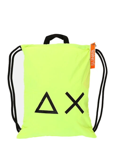 SUN68 SHOE BAG Schuhbeutel fluoreszierendes Gelb - Reisezubehör