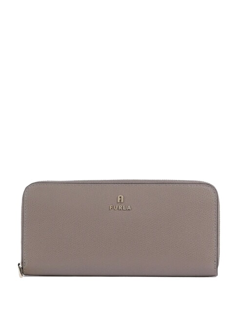 FURLA CAMELIA Brieftasche mit Reißverschluss Stuckgrau+Ballerina I Int. - Brieftaschen Damen