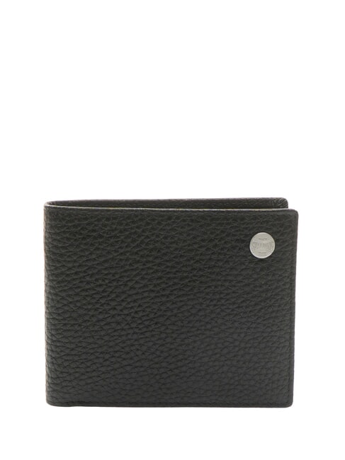 SPALDING SNAP Mittelgroße Brieftasche aus Leder Schwarz - Brieftaschen Herren