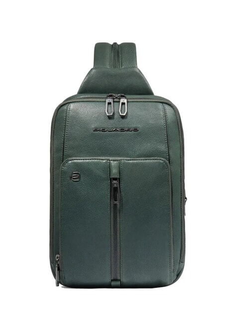 PIQUADRO HEDLEY Rucksack / Tablet-Tasche GRÜN - PC-Rucksäcke